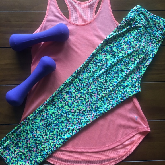 Pants - S Neon Capri Leggings